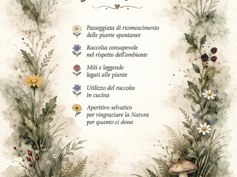 Foraging ed aperitivo selvatico