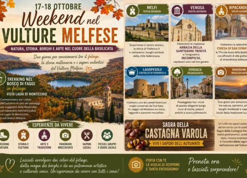 Weekend d’autunno nel Vulture Melfese e sagra della Varola